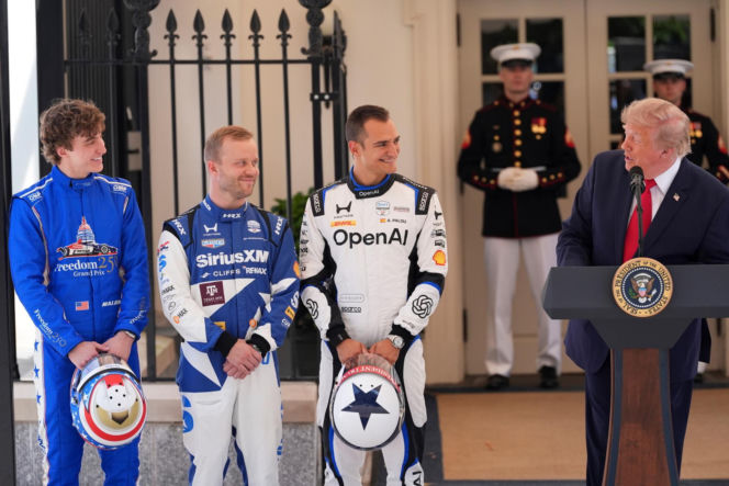 Trump zaprasza na wyścigi IndyCar na zwieńczenie obchodów rocznicowych w Waszyngtonie