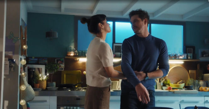 M jak miłość odc. 1929. Kama (Michalina Sosna), Marcin (Mikołaj Roznerski)