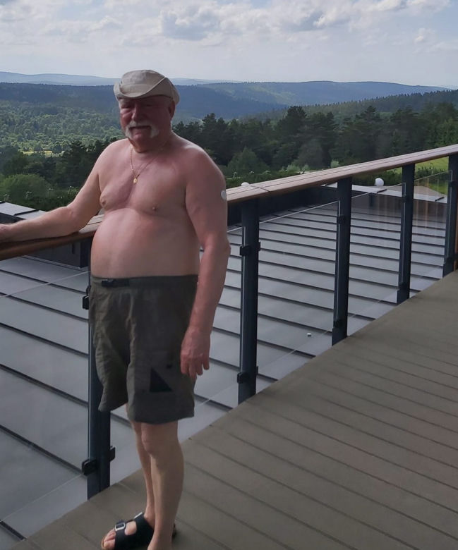 Lech Wałęsa w Arłamowie