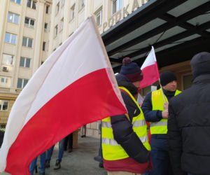 Protest rolników w Rzeszowie. „Będziemy tracić z roku na rok”