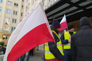 Protest rolników w Rzeszowie. „Będziemy tracić z roku na rok”