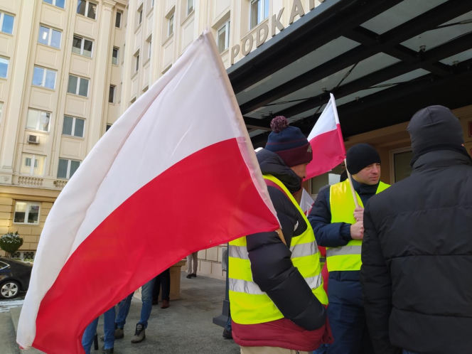 Protest rolników w Rzeszowie. „Będziemy tracić z roku na rok”