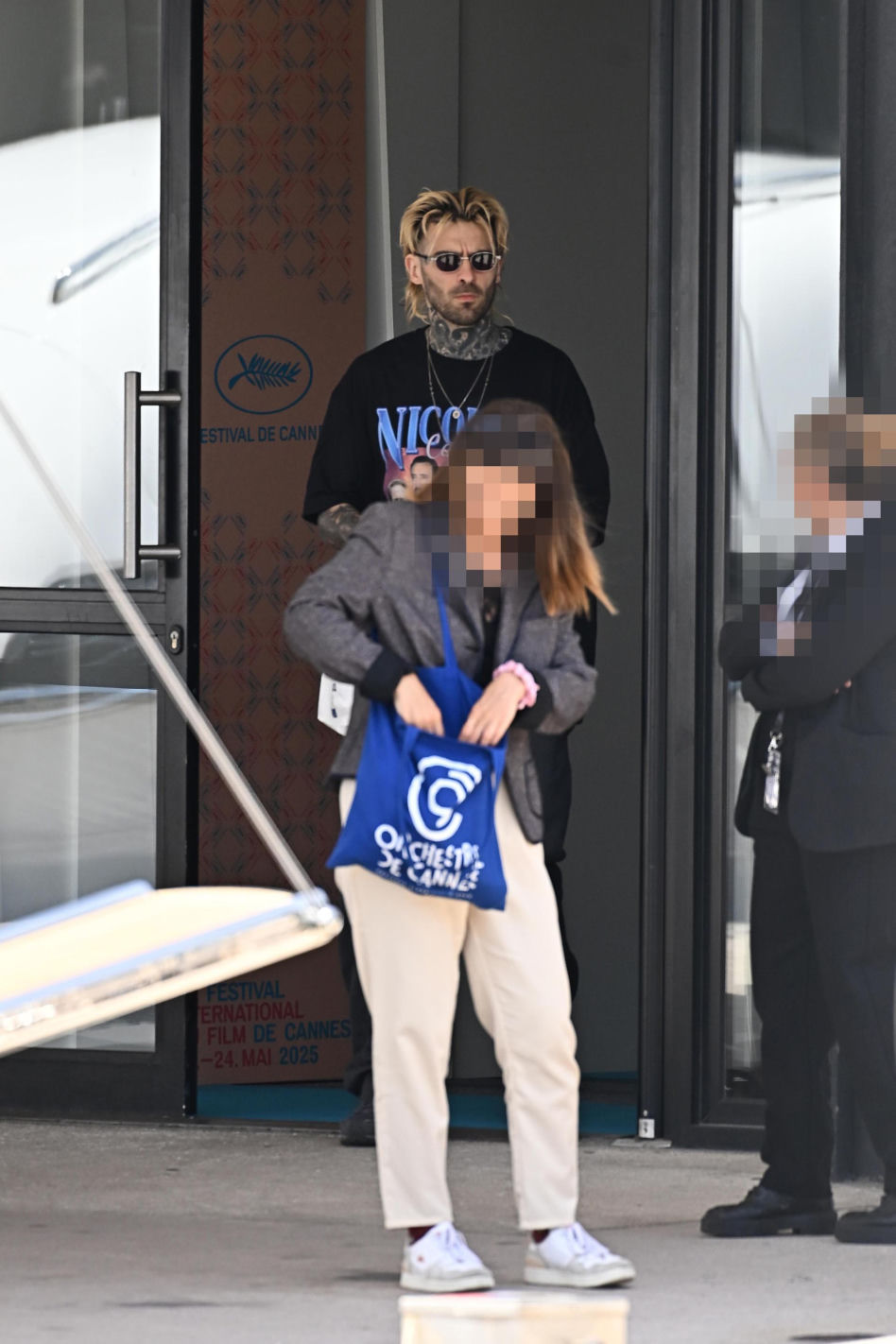 Martyna Byczkowska i Quebonafide w Cannes