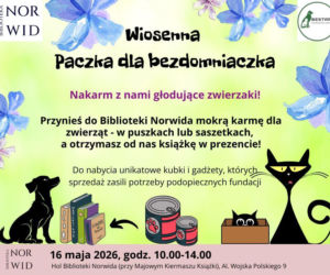 Paczka dla bezdomniaczka w Bibliotece Norwida