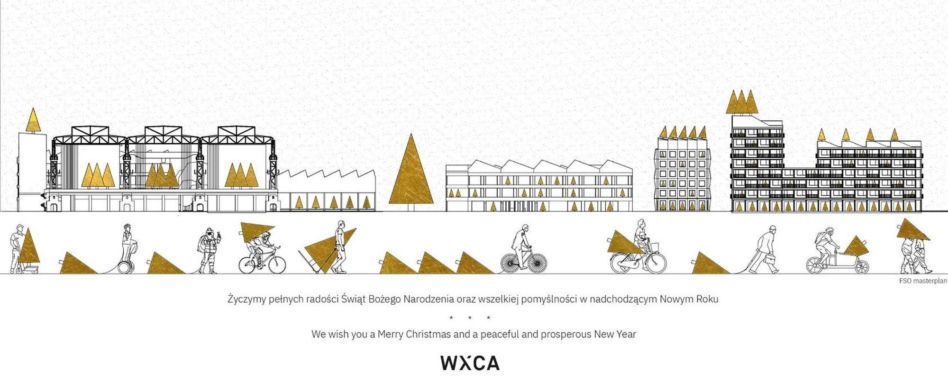 Najfajniejsze kartki świąteczne od pracowni architektonicznych AD 2023
