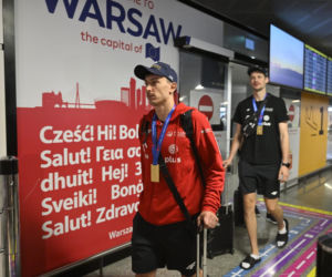 Złoci siatkarze po perypetiach wrócili do Polski