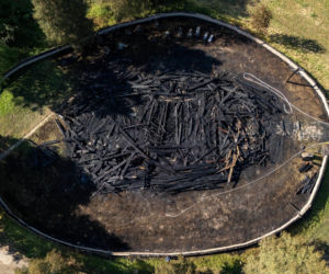 Krzyż przetrwał inferno. Zadziałała opatrzność?