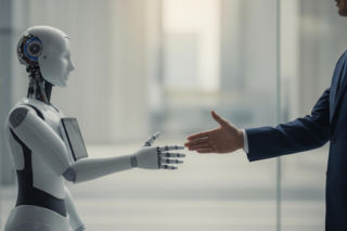 Minister Domański i robot Edward. Czy to zapowiedź nowej ery?