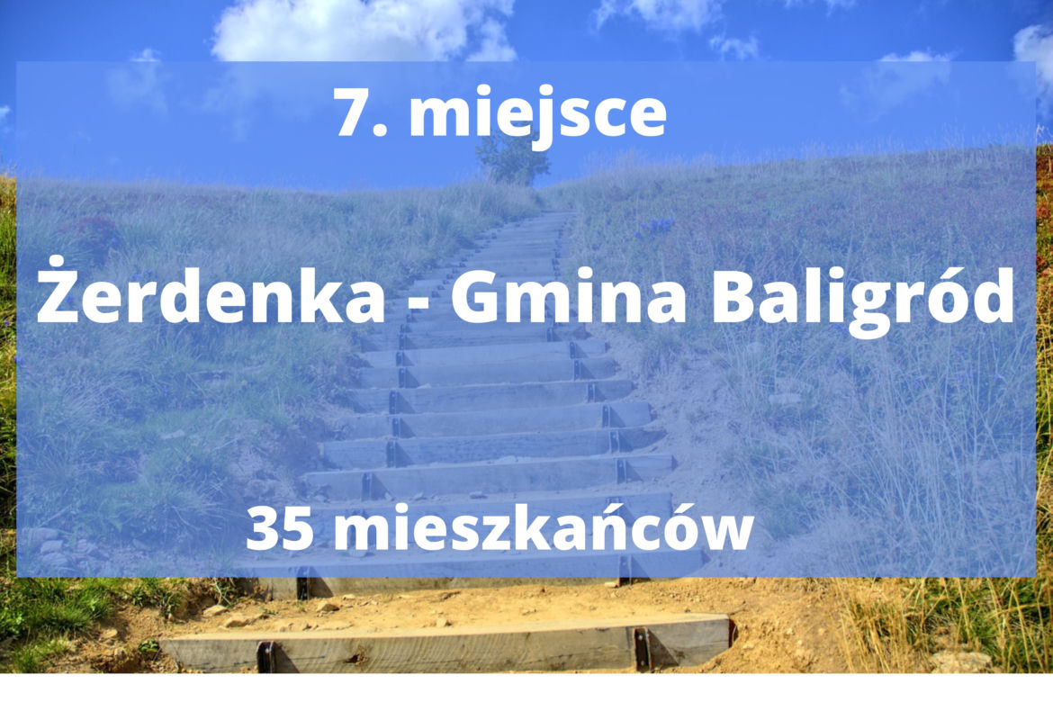 Najmniejsze miejscowości w Bieszczadach 