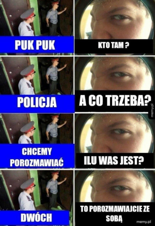 Memy o POLICJI