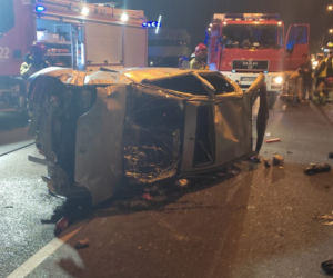 Groźny wypadek na Al. Konstytucji 3 Maja w Lesznie