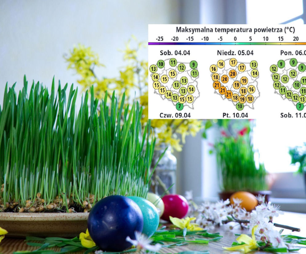 Jaka pogoda na Wielkanoc w Świętokrzyskiem?