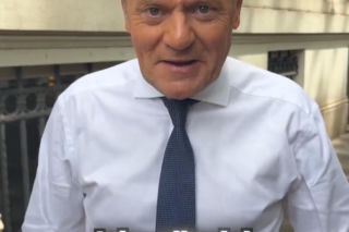 Premier Tusk skoczył na włoską pizzę! Pizza for Donald!