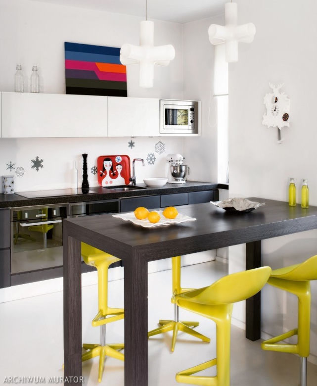 Salon z kuchnią