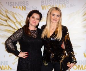 Edyta Górniak, Monika Chwajoł i Krzysztof Ibisz na rozdaniu nagród Polish Businesswomen Awards