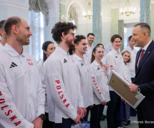 Semirunnij, Kurakowa i reszta olimpijczyków u Karola Nawrockiego