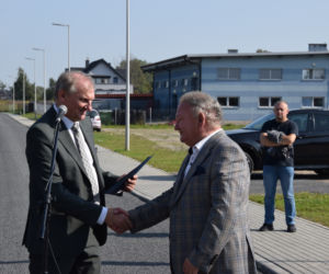 Oddanie do użytku ulicy Księżycowej w Nowej Wsi pod Iławą