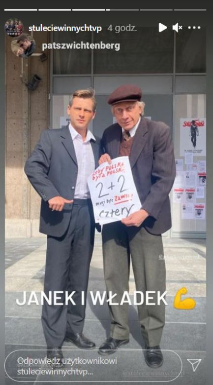 Stulecie Winnych sezon 4: Jasiek (Patryk Szwichtenberg), Władek (Arkadiusz Janiczek)