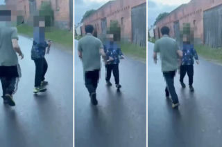 Kubańczyk siał postrach z dwoma nożami. Mężczyzna groził ludziom śmiercią
