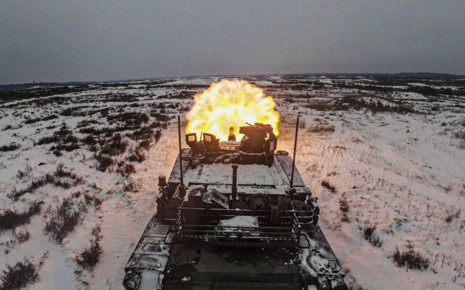 1. Brygada Pancerna strzelała z Abramsów SEPv3