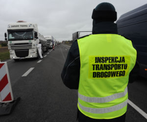 Kontrole graniczne na przejściu w Kołbaskowie
