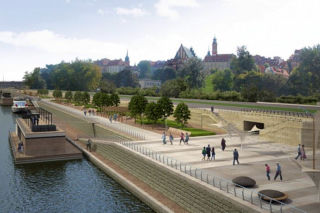 Bulwary nad Wisłą. W przetargu największe firmy budowlane