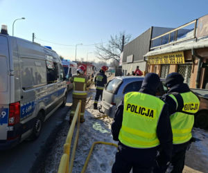 Wypadek na ulicy Radomskiej w Starachowicach