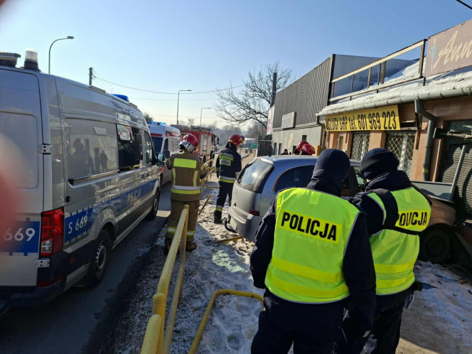 Wypadek na ulicy Radomskiej w Starachowicach
