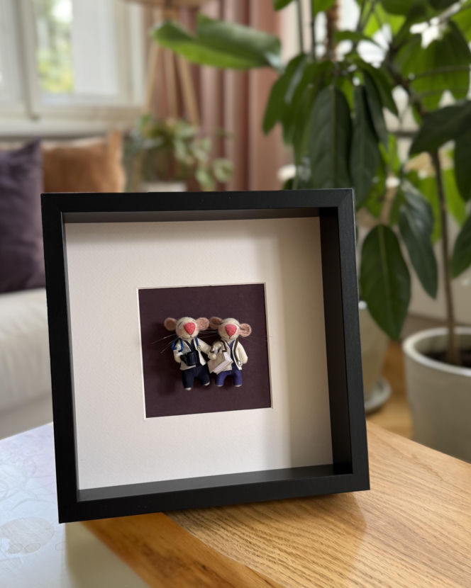 Filcowe myszki Joanny. Marka "Wyszło z norki"