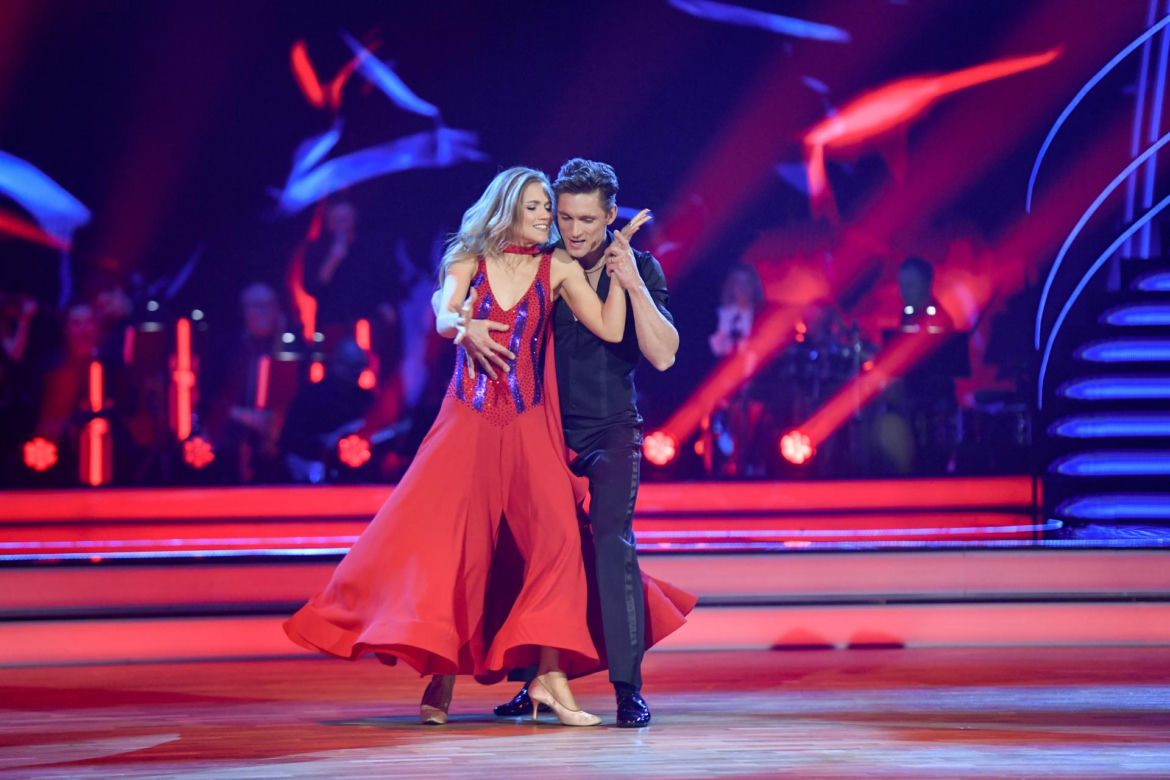 Agnieszka Kaczorowska i Filip Gurłacz