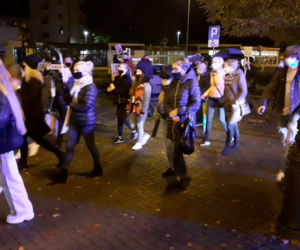 Trzeci dzień protestów w Iławie (28.10.2020)
