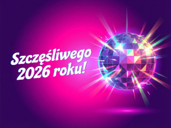 Kartki sylwestrowe 2025/26 z życzeniami. Darmowe, piękne i oryginalne grafiki do wysłania! [FACEBOOK, MESSENGER, SMS]