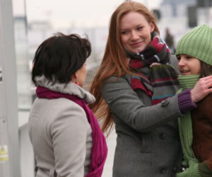 Na dobre i na złe. Blanka Consalida (Jagoda Szaluś), Wiktoria (Katarzyna Dąbrowska), Wanda (Barbara Lauks)