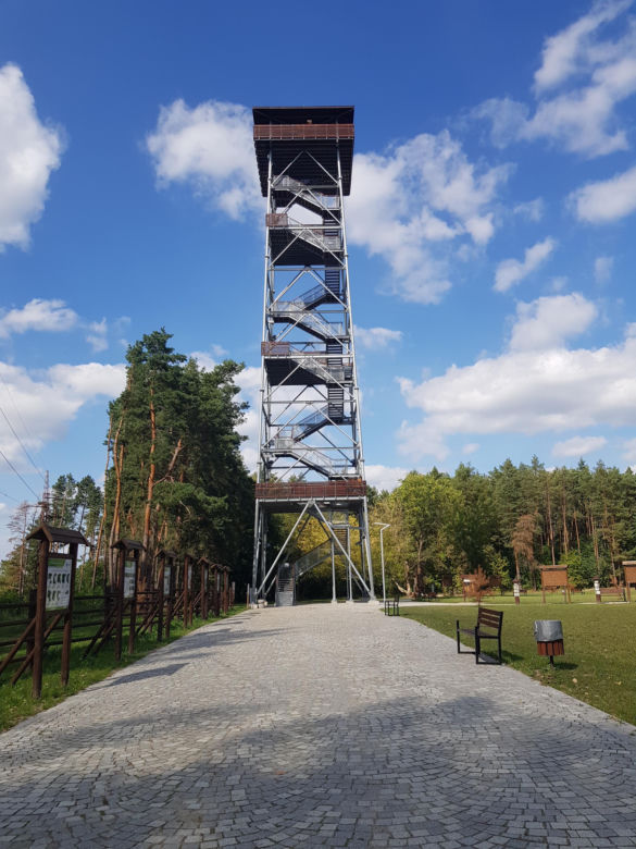 Wieża widokowa w Uhowie. To najwyższa wieża na Podlasiu [ZDJĘCIA]