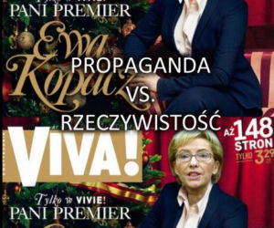 Ewa Kopacz na okładce podobna do Gawryluk, Czubówny, Bończyk, Pottera