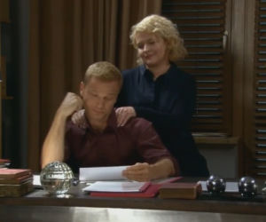 M jak miłość odc. 1047. Andrzej Budzyński (Krystian Wieczorek), Marta (Dominika Ostałowska)