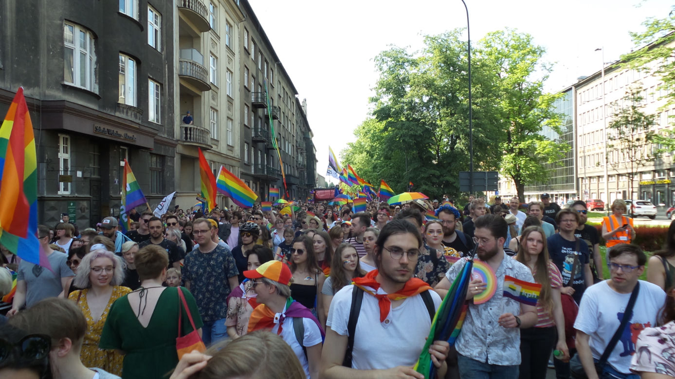 Wielki Marsz Równości przeszedł 18.05.2019 przez Kraków