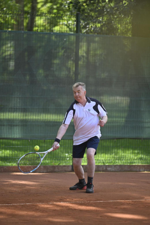 Dariusz Wieczorek zgubił 5 kg na korcie