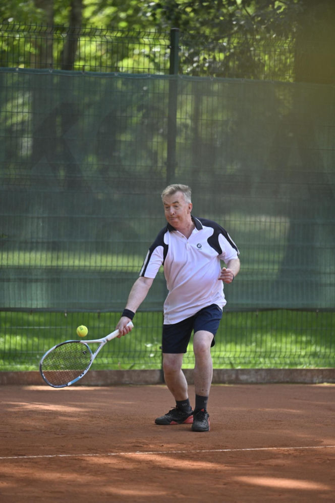 Dariusz Wieczorek zgubił 5 kg na korcie