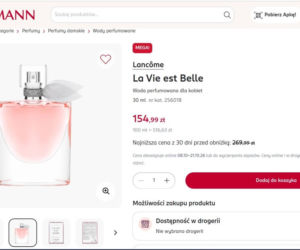Rossmann obniżył cenę kultowych perfum o ponad 100 złotych! Ten zapach pokochały kobiety na całym świecie