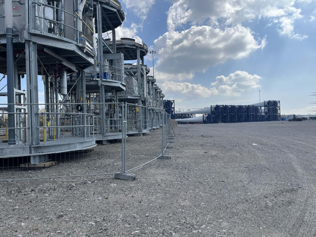 Terminal instalacyjny dla morskich farm wiatrowych w Świnoujściu