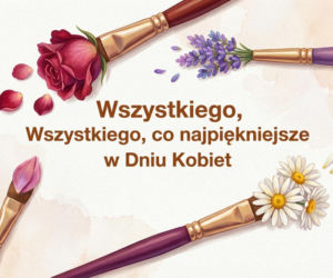 Kwiatowe pędzle na Dzień Kobiet