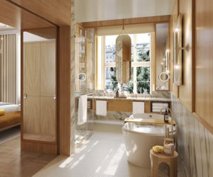 Wnętrza hotelu Mariott w Krakowie według projektu londyńskiego studia Suited Interior Design