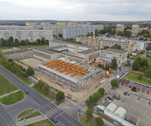 Budowa basenu przy ul. Jodłowej - wrzesień 2020