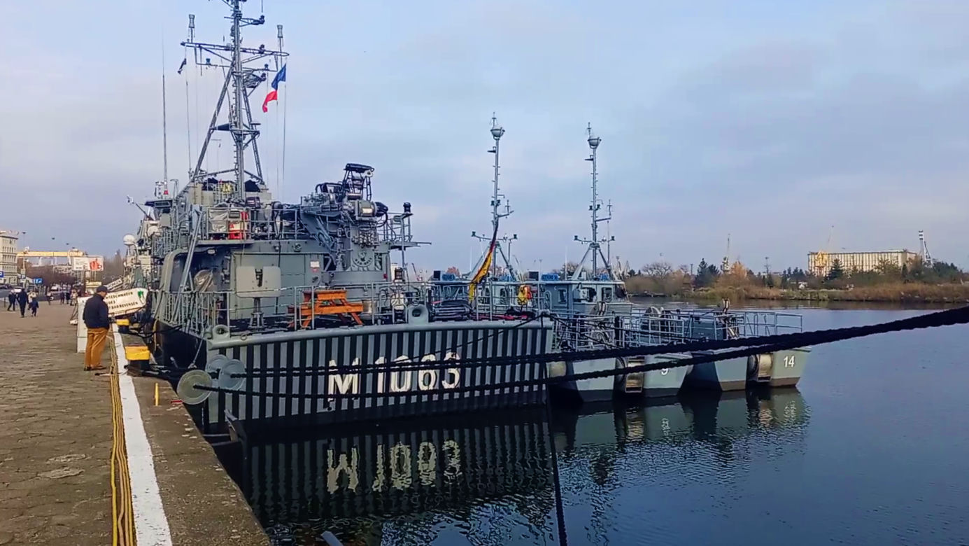 Okręty NATO zacumowały w Szczecinie