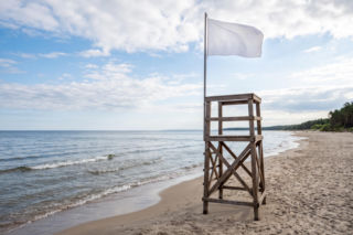 Sinice Chłopy. Czy w Chłopach można się kąpać 31.07? Flaga, warunki pogodowe