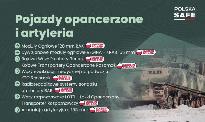 Lista programów SAFE