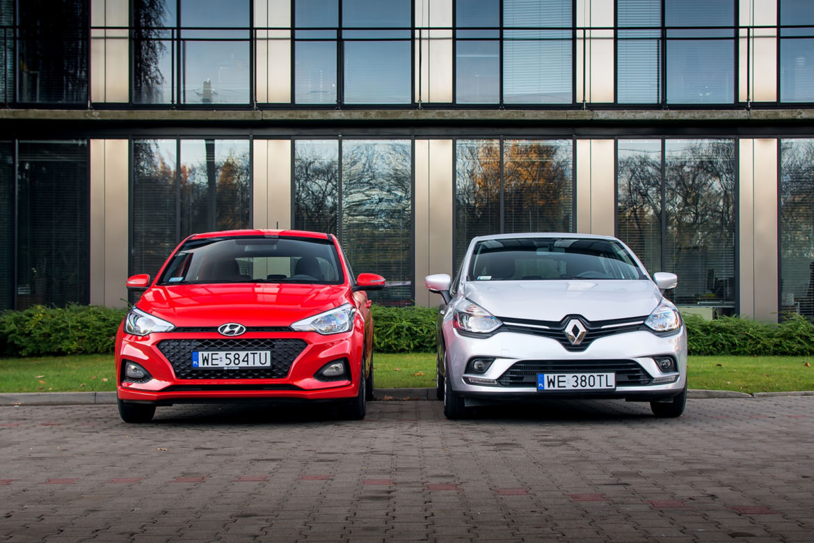 Renault Clio 1.5 dCi 75 KM Alize vs. Hyundai i20 1.2 MPI 84 KM Launch