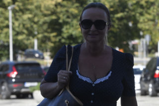 Joanna Kurska w słynnym BMW Kurskiego zajechała z fasonem pod TVP