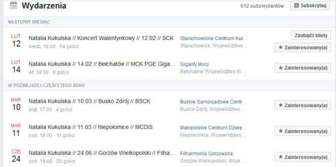 Kukulska koncerty